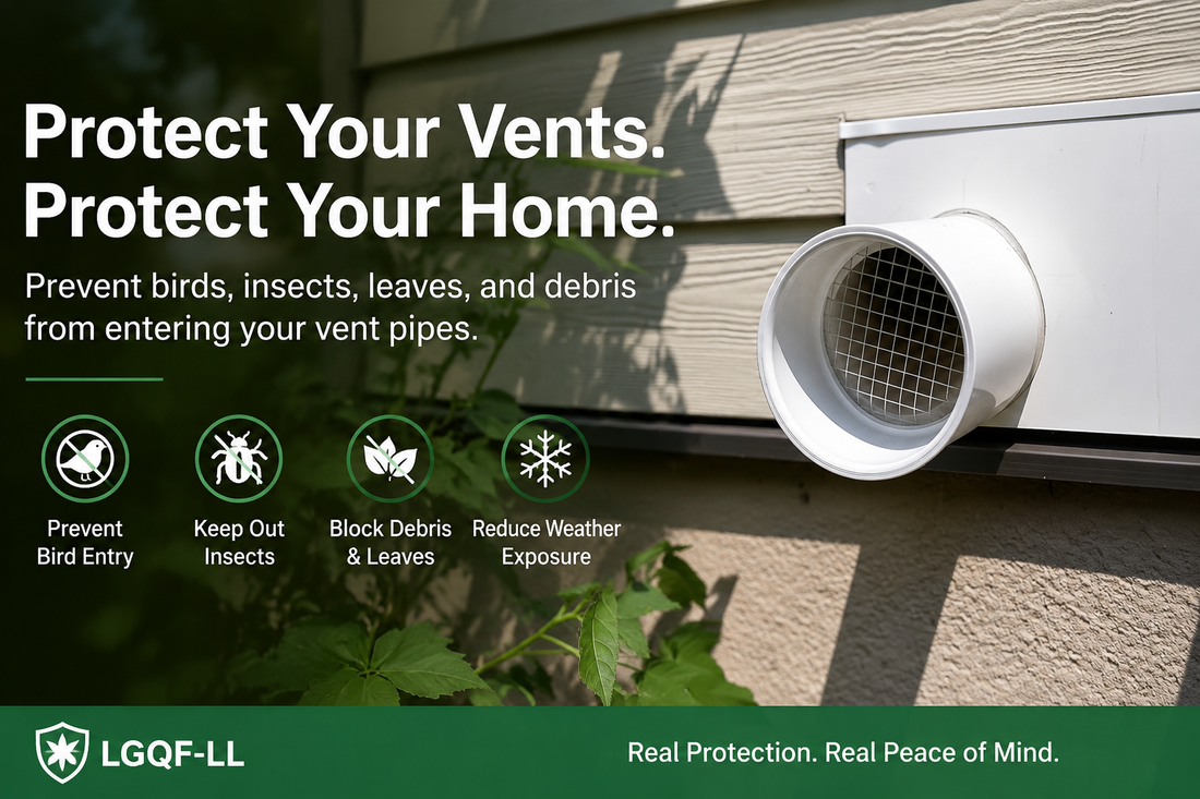 A Bird Flew Into Our Vent: Why Outdoor PVC Vent Pipes Need Protection