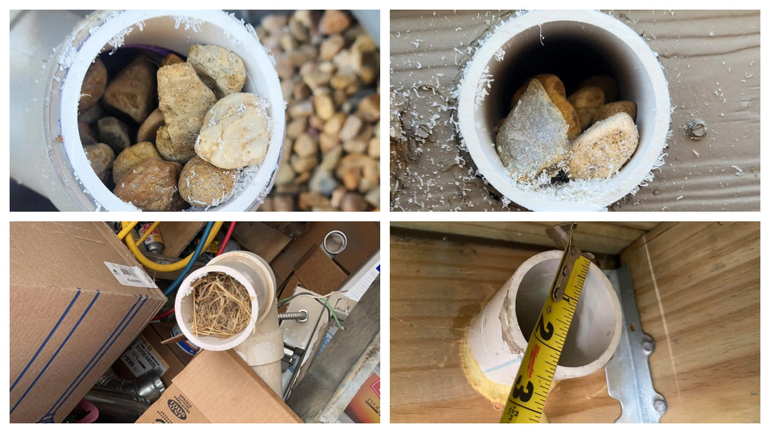 Furnace PVC Vent Blocked by Rocks? Check the Simple Things Before Replacing Parts