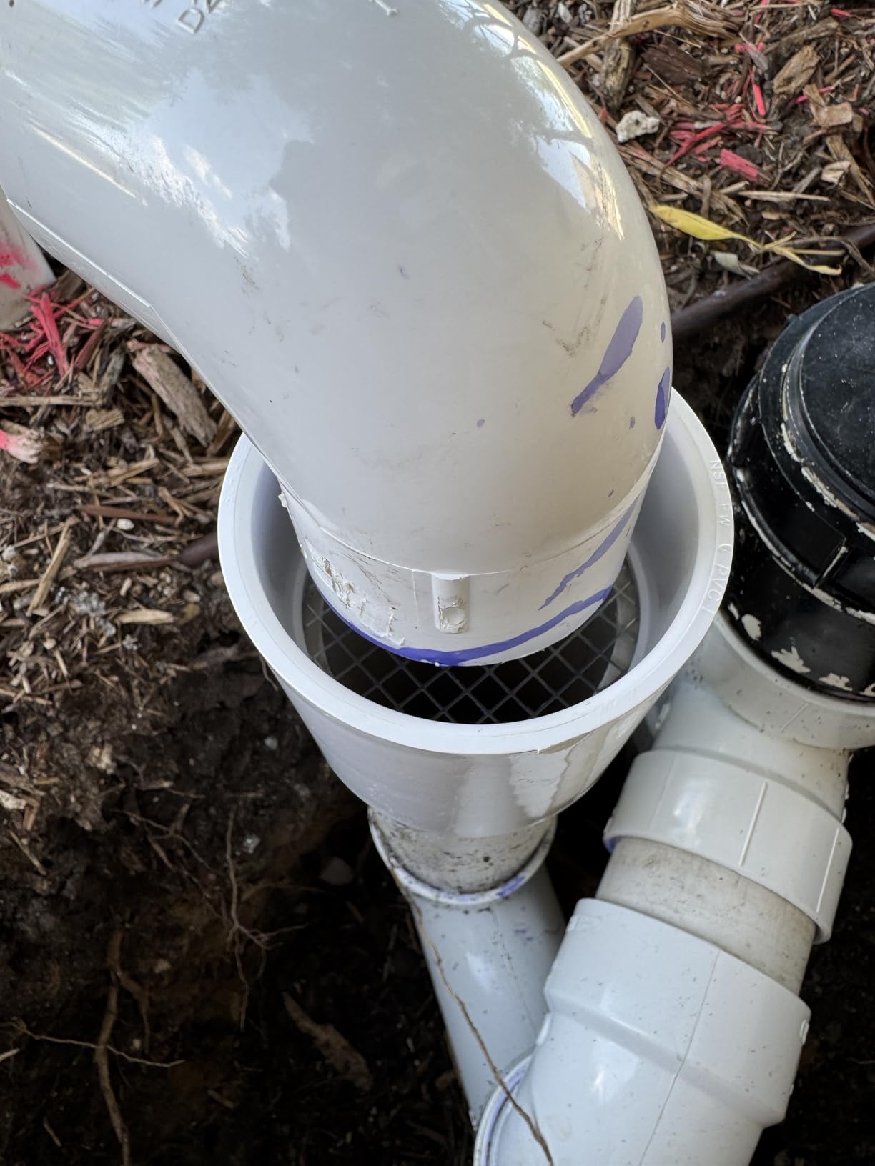 3 Inch PVC Pipe Protection Cap for Sump Pump & Drainage Systems
