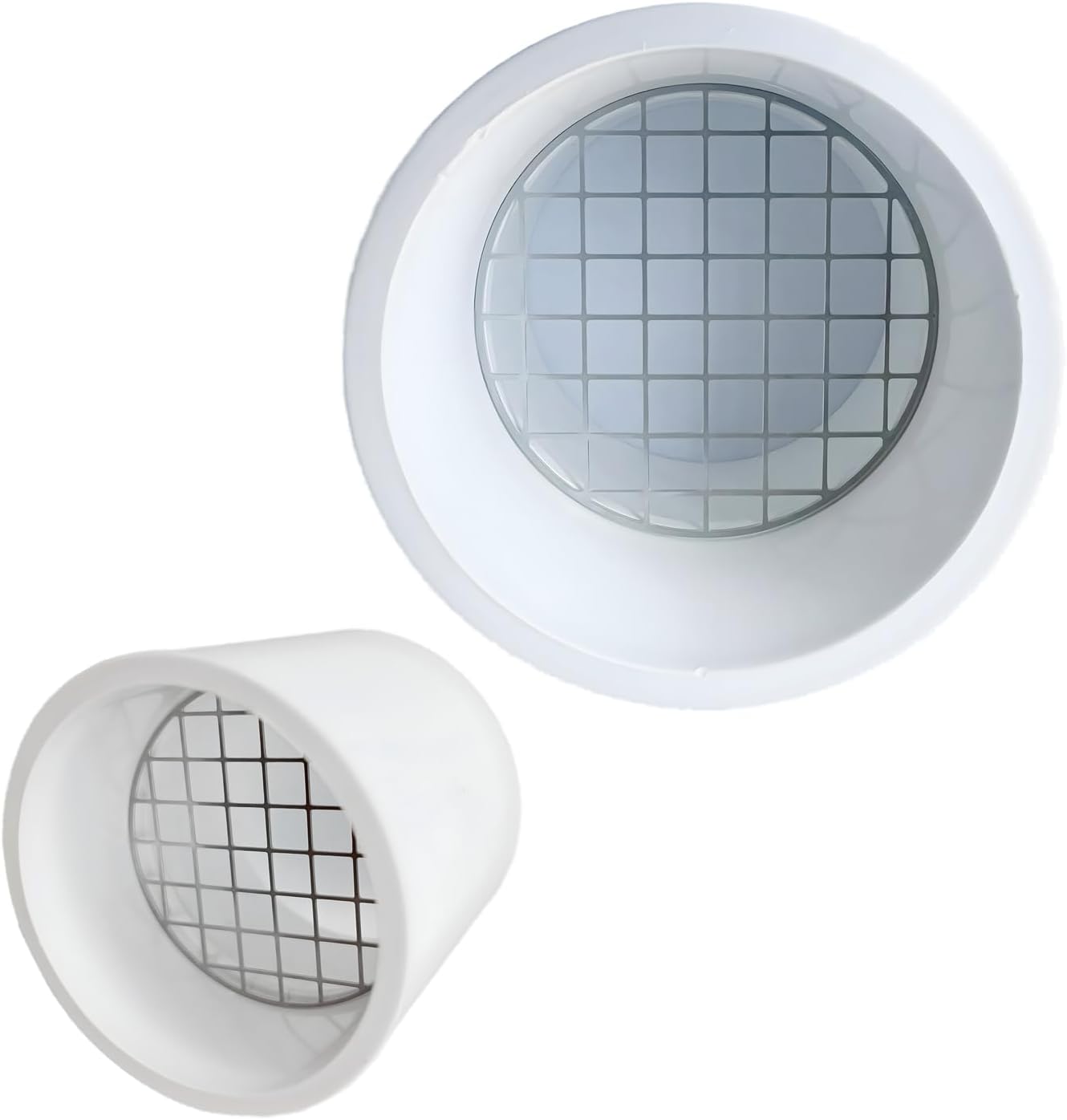 Professional-grade LGQF-LL 3-inch PVC vent protection system with UV-stabilized material